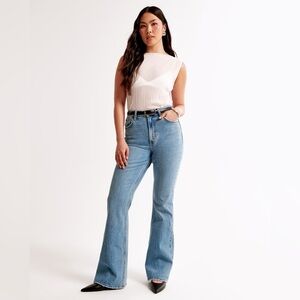 Abercrombie & Fitch High Rise Curve Love Vintage Flare Jean